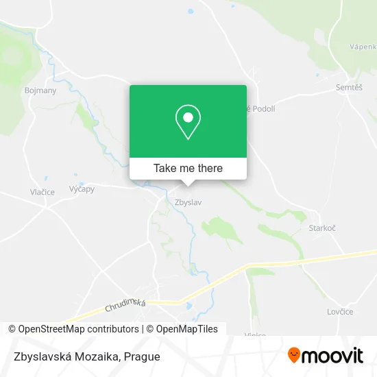 Карта Zbyslavská Mozaika