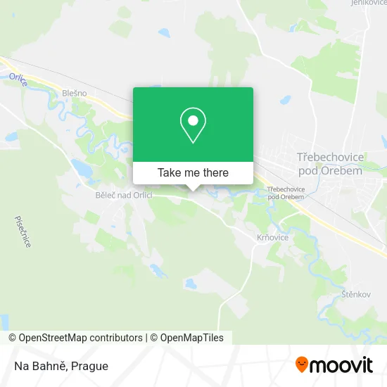 Карта Na Bahně