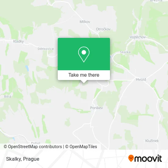 Карта Skalky