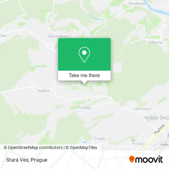 Stará Ves map