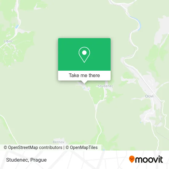 Карта Studenec