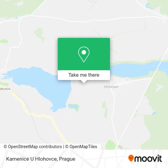 Карта Kamenice U Hlohovce