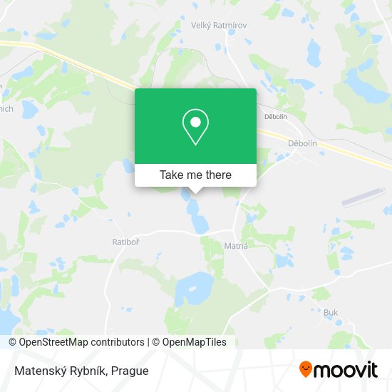 Matenský Rybník map