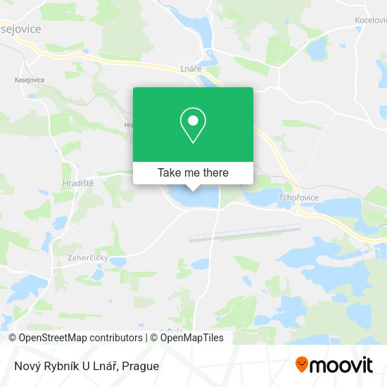 Nový Rybník U Lnář map
