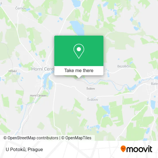 Карта U Potoků