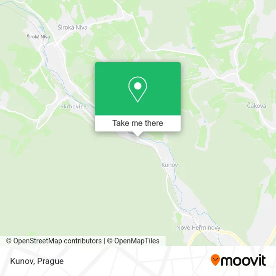 Карта Kunov