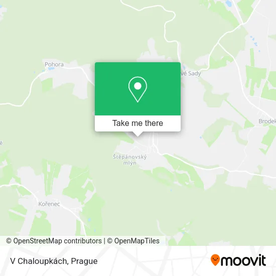 Карта V Chaloupkách