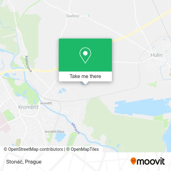 Карта Stonáč