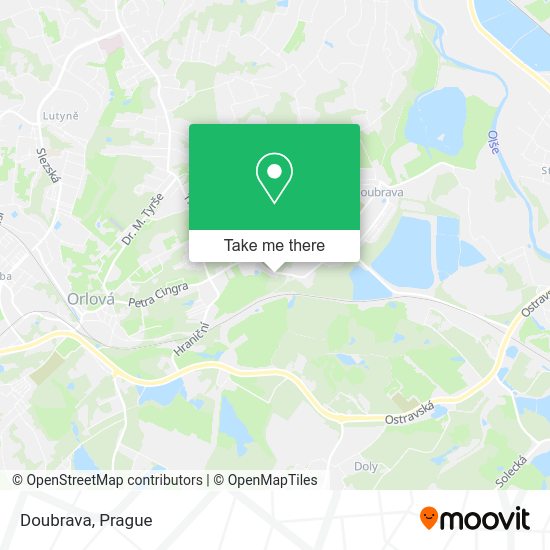 Карта Doubrava