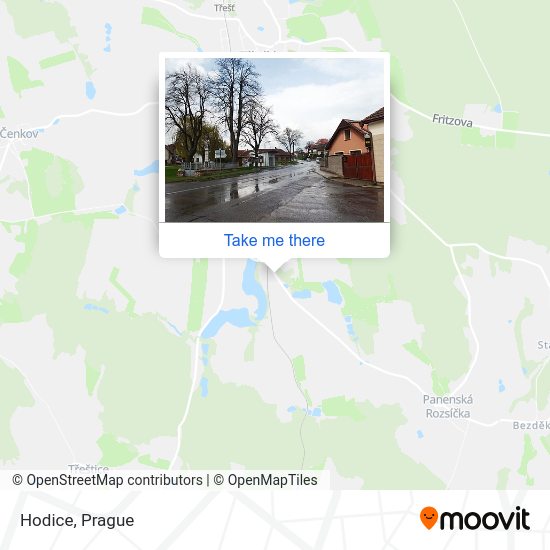 Карта Hodice