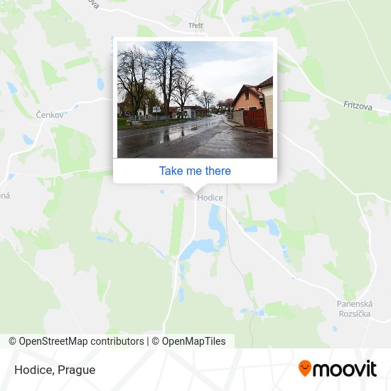 Карта Hodice