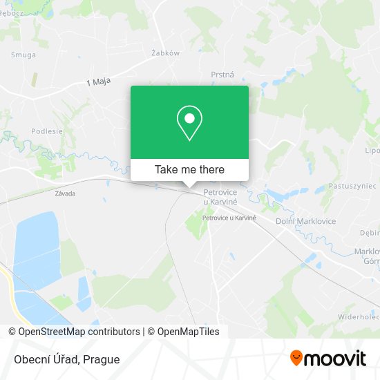 Obecní Úřad map