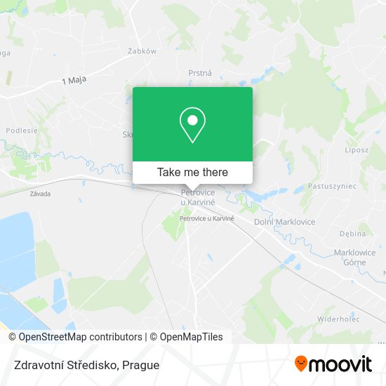 Zdravotní Středisko map