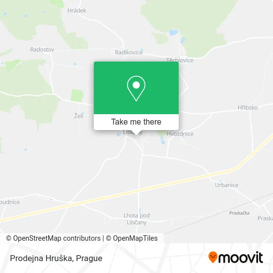 Карта Prodejna Hruška