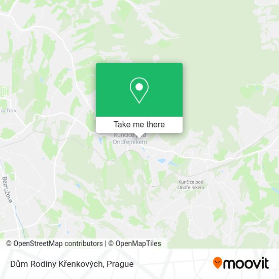 Dům Rodiny Křenkových map
