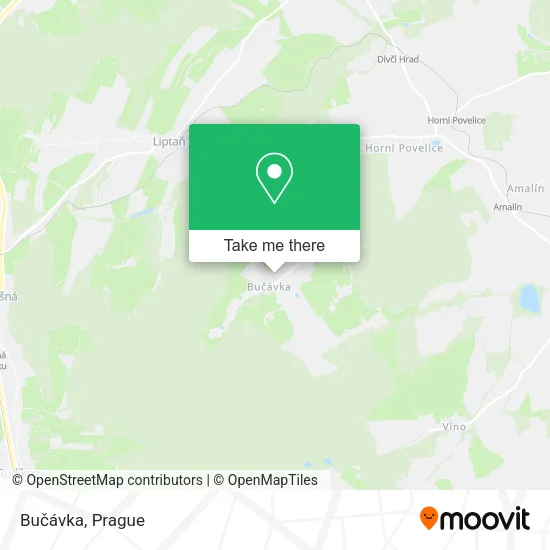Карта Bučávka