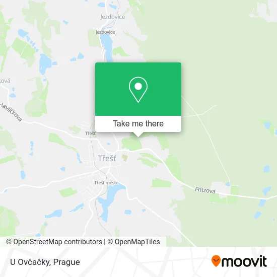 Карта U Ovčačky