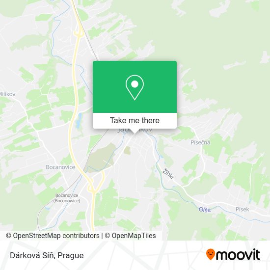 Dárková Síň map