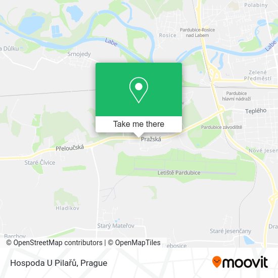 Hospoda U Pilařů map