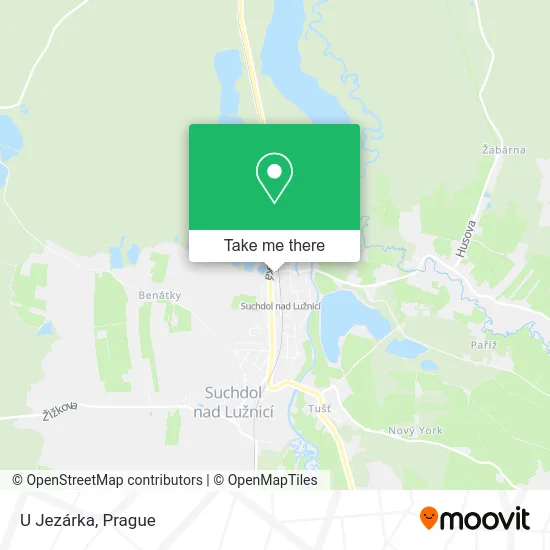 Карта U Jezárka