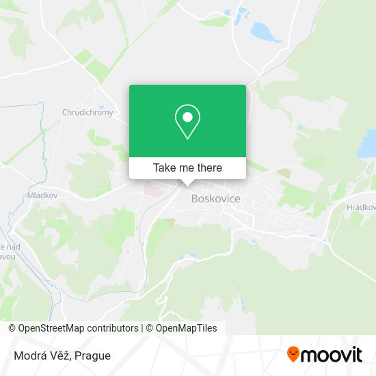 Карта Modrá Věž