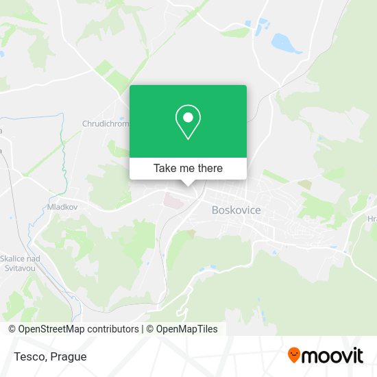 Tesco map