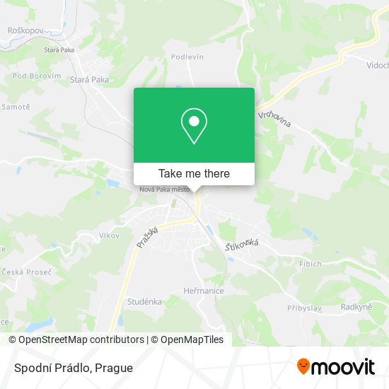 Spodní Prádlo map