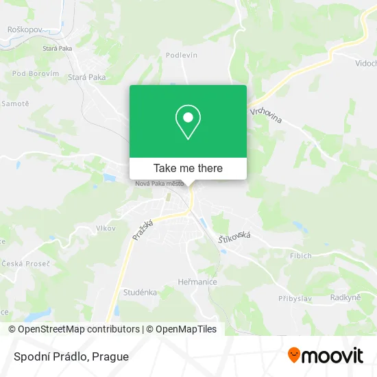 Карта Spodní Prádlo