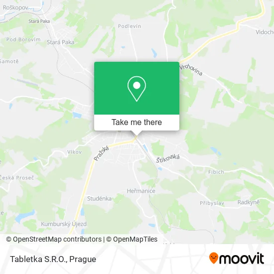 Карта Tabletka S.R.O.