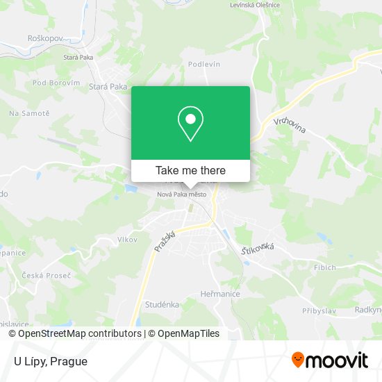Карта U Lípy
