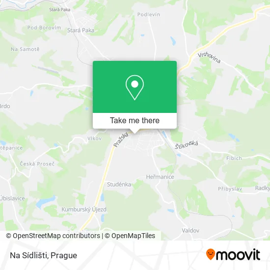 Карта Na Sídlišti