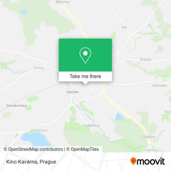 Карта Kino Kavárna