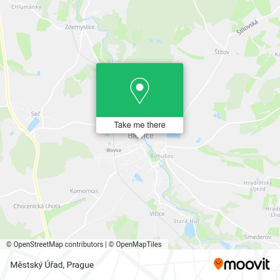 Městský Úřad map