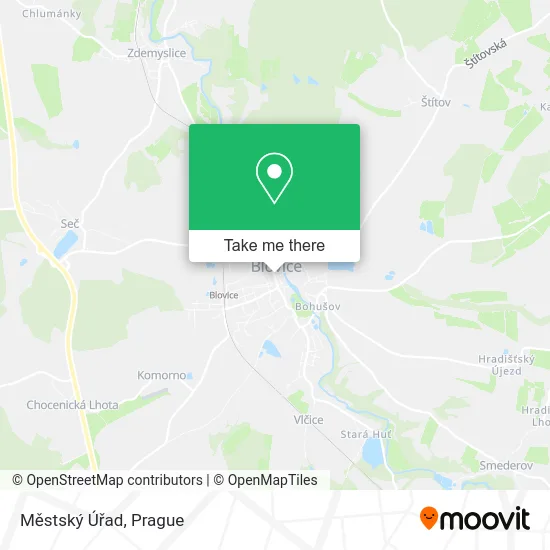 Městský Úřad map