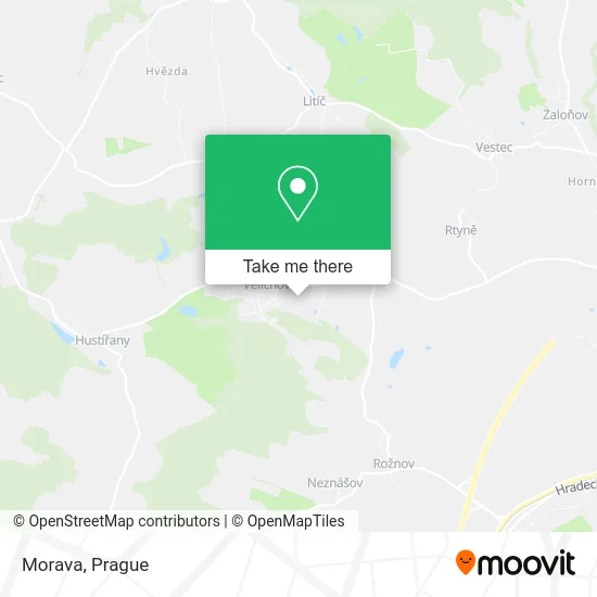 Карта Morava