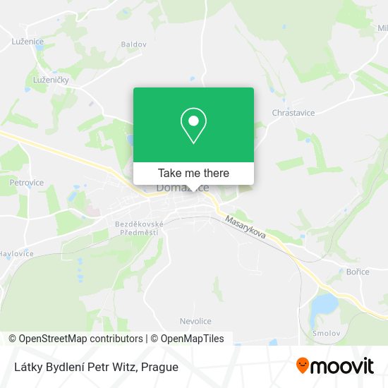 Látky Bydlení Petr Witz map