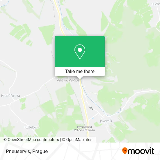 Карта Pneuservis