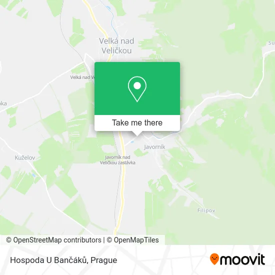 Карта Hospoda U Bančáků