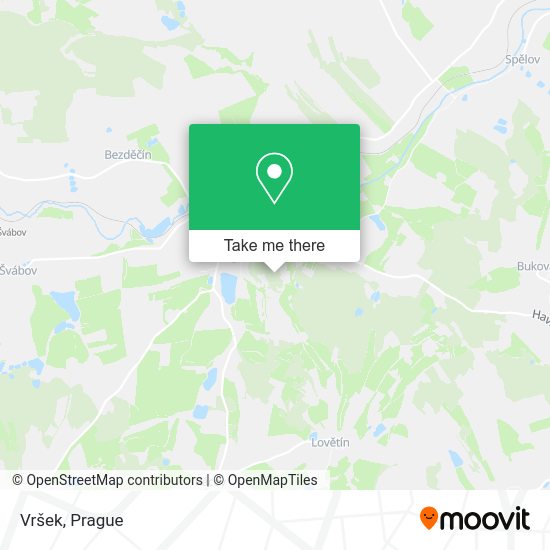 Карта Vršek