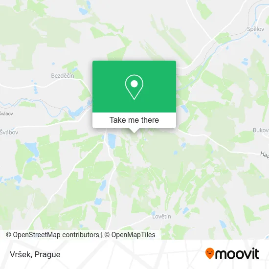 Карта Vršek