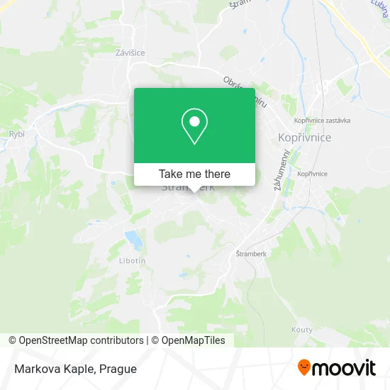 Карта Markova Kaple