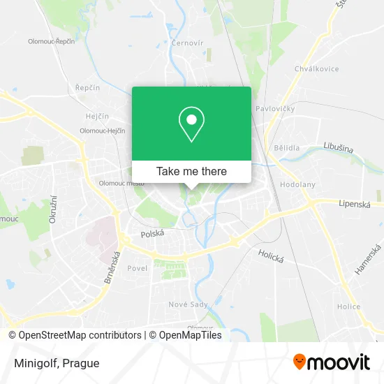 Карта Minigolf