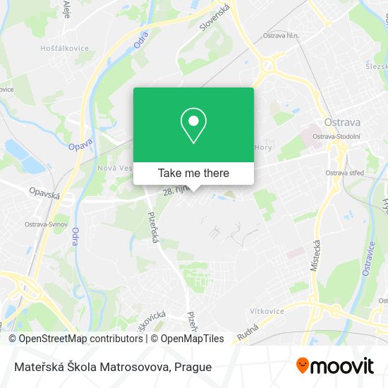 Mateřská Škola Matrosovova map