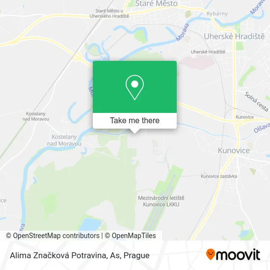 Карта Alima Značková Potravina, As