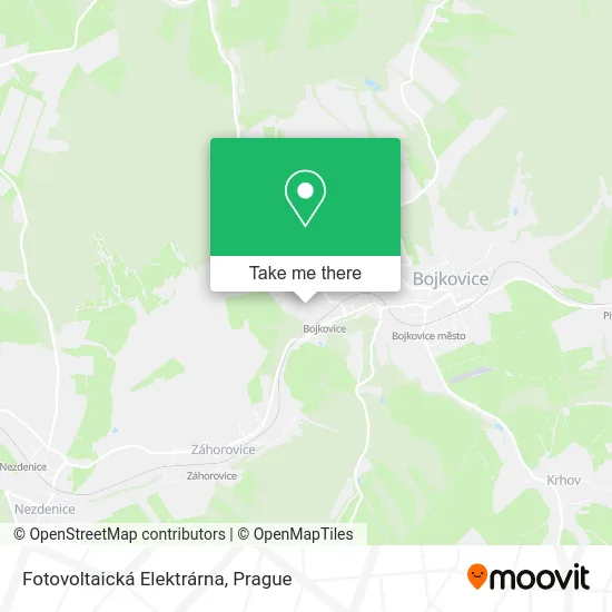 Карта Fotovoltaická Elektrárna