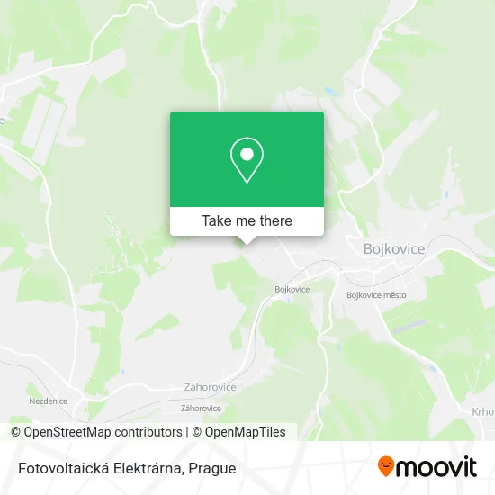 Карта Fotovoltaická Elektrárna