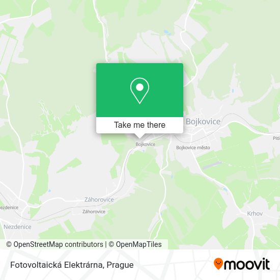Fotovoltaická Elektrárna map