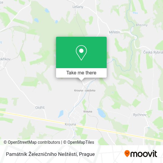 Památník Železničního Neštěstí map
