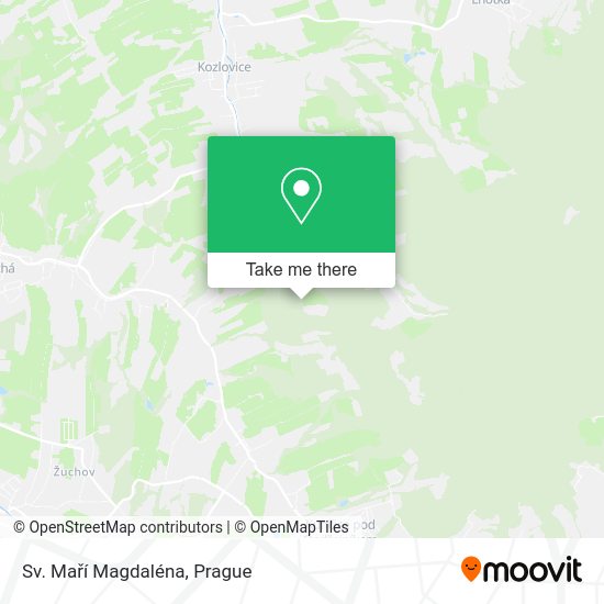 Sv. Maří Magdaléna map