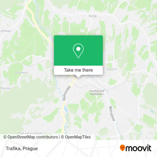 Карта Trafika